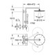 Grohe Duschsystem 310 RAINSHOWER mit Thermostatbatterie für die Wandmontage chrom-2