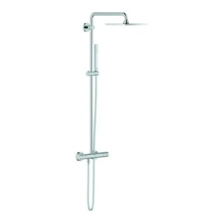Grohe Duschsystem Euphoria 230 chr, m AP-Thermostat, schwenkb. Arm 45cm