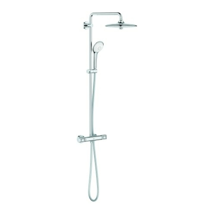 Grohe Duschsystem Euphoria 260 AP-Thermostat, Wandmontage, chrom