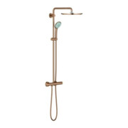Grohe Duschsystem Euphoria 310 m AP-Thermostat, Wandmont., w. suns geb.