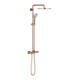Grohe Duschsystem Euphoria 310 m AP-Thermostat, Wandmontage, warm sunset-1