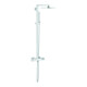 Grohe Duschsystem Euphoria Cube 230 chrom, mit AP-Thermostat, Ausladung 40cm-1