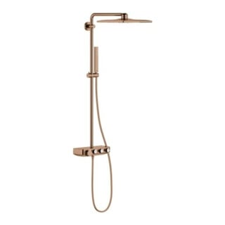 Grohe Duschsystem Euphoria SmartC 310 Cube D avec thermostat AP, bras pivotant 45 cm