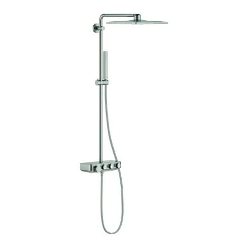 Grohe Duschsystem Euphoria SmartC 310 Cube D sst, m AP-Thermostat, Arm 45cm schwenkb.