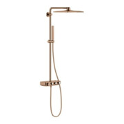 Grohe Duschsystem Euphoria SmartC 310 Cube D w ss g, m AP-Thermostat, Arm 45cm schwenkb.