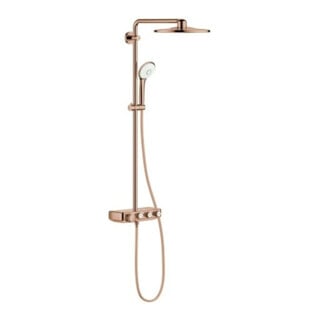 Grohe Duschsystem Euphoria SmartC 310 Duo avec douchette, mitigeur thermostatique AP, bras pivotant 45 cm
