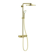 Grohe Duschsystem Euphoria SmartC 310 Duo avec thermostat AP, montage mural, cool sunrise