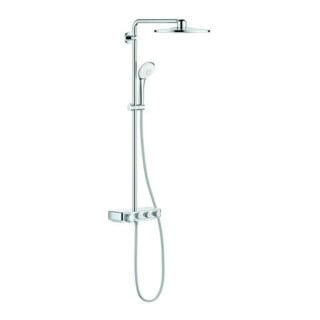 Grohe Duschsystem Euphoria SmartC 310 Duo chrome, mit AP-Thermostat, 45 cm schwenkbarem Arm