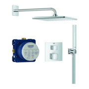 Grohe Duschsystem Grohtherm Cube UP, mit Kopfbrause, chrom