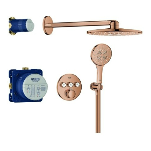Grohe Duschsystem Grohtherm Smartcontrol UP, m Rainsho. SmartActive 310, w. suns