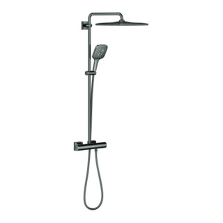 Grohe Duschsystem Rainshower SmartActive 310 Cube 26837 avec THM graphite dur