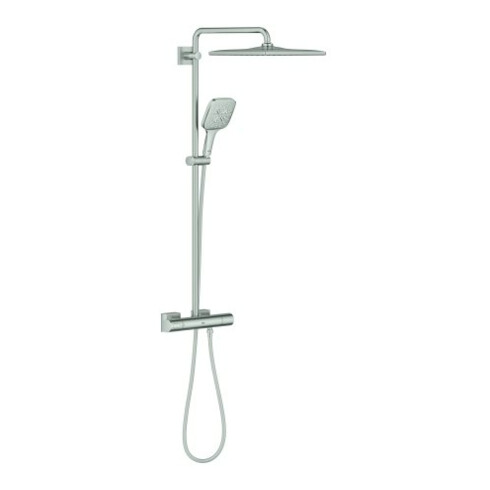 Grohe Duschsystem Rainshower SmartActive 310 Cube 26837 avec THM supersteel