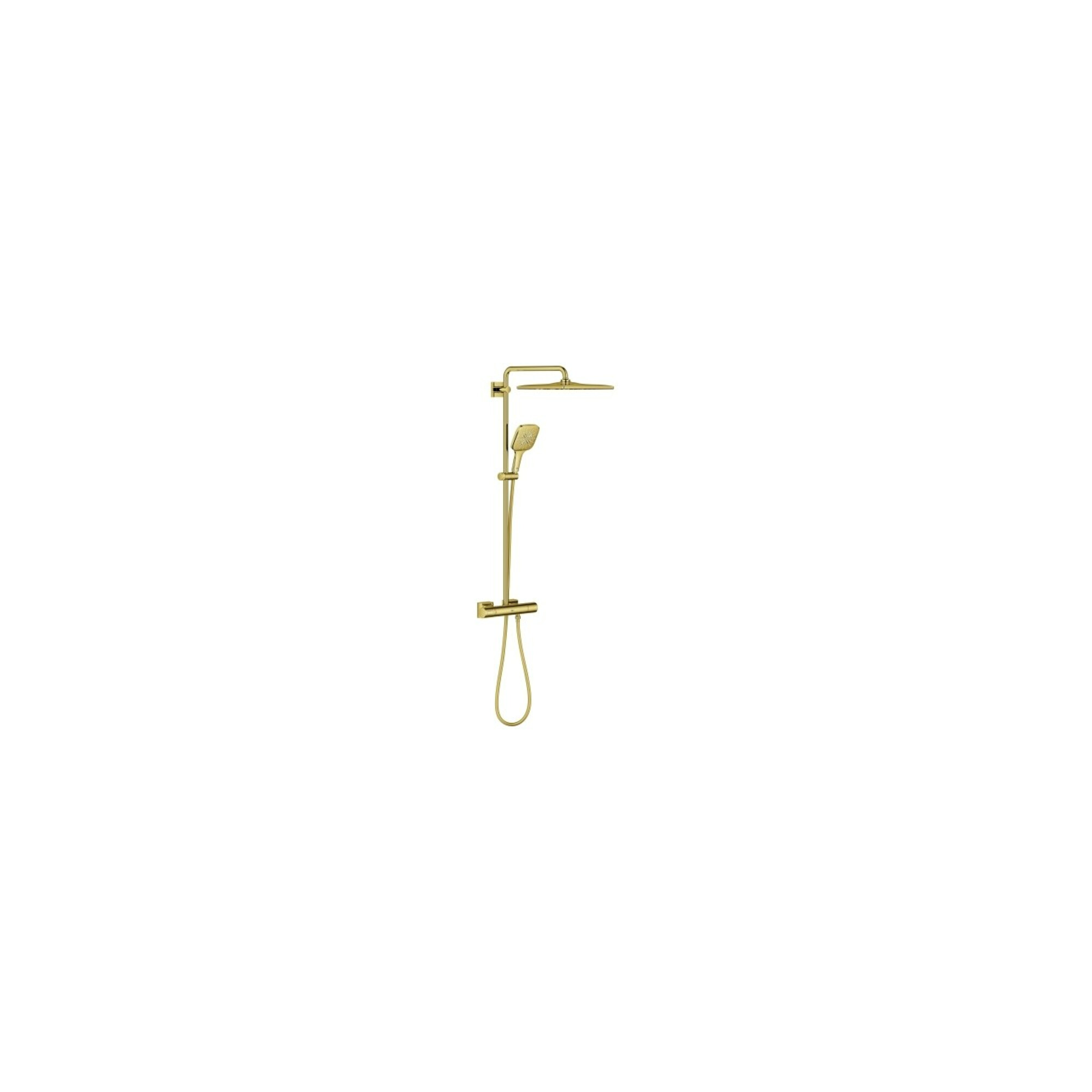 Grohe Duschsystem Rainshower SmartActive 310 Cube 26837 mit THM cool sunrise