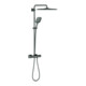 Grohe Duschsystem Rainshower SmartActive 310 Cube 26837 mit THM hard graphite-1
