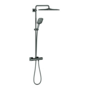Grohe Duschsystem Rainshower SmartActive 310 Cube 26837 mit THM hard graphite