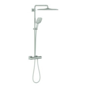 Grohe Duschsystem Rainshower SmartActive 310 Cube 26837 mit THM supersteel