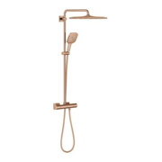 Grohe Duschsystem Rainshower SmartActive 310 Cube 26837 mit THM warm sunset