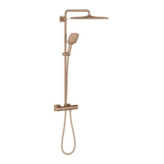 Grohe Duschsystem Rainshower SmartActive 310 Cube 26837 mit THM warm sunset geb.