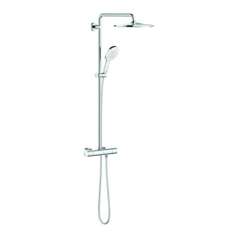 Grohe Duschsystem Rainshower SmartActive 310 m wh., m AP-Thermostat, Arm 45cm schwenkbar