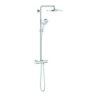 Grohe Duschsystem Rainshower SmartActive 310 mit AP-Thermostat, Wandmontage, chrom