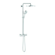 Grohe Duschsystem Rainshower SmartActive 310 mit AP-Thermostat, Wandmontage, chrom