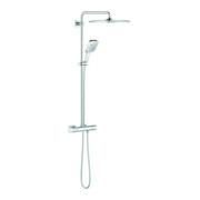 Grohe Duschsystem Rainshower SmartActive 310 mit AP-Thermostat, Wandmontage, chrom