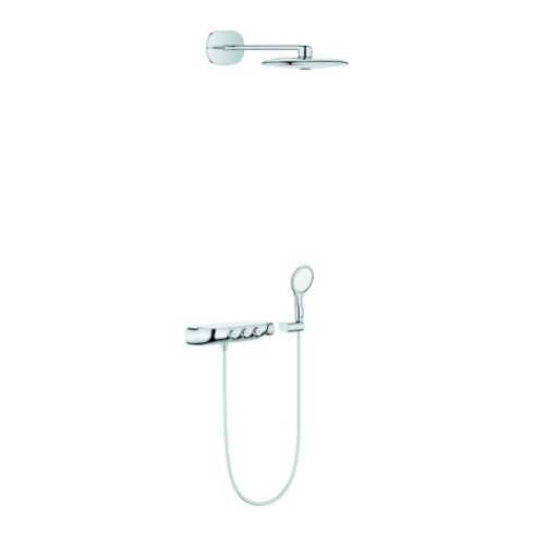 Grohe Duschsystem Rainshower SmartC 360Duo chr, m AP-Thermostat, AP/UP Kombination