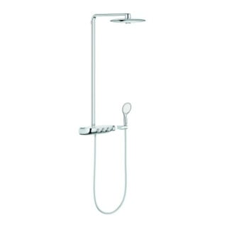 Grohe Duschsystem Rainshower SmartC 360Duo chrom, mit AP-Thermostat, Duscharm 50cm
