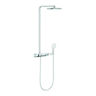 Grohe Duschsystem SmartControl 360 Mono chrom, mit AP-Thermostat, Duscharm 50cm