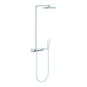 Grohe Duschsystem SmartControl 360 Mono chrome, avec thermostat AP, bras de douche 50 cm