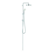 Grohe Duschsystem SYSTEM 200 TEMPESTA mit Umstellung für die Wandmontage chrom