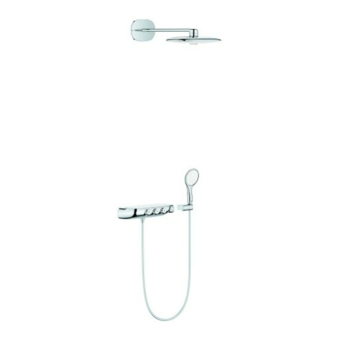 Grohe Duschsystem Rainshower SmartC 360Duo m wh., m AP-Thermostat, AP/UP Kombination