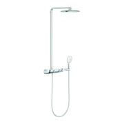 Grohe Duschsystem SmartControl 360 Mono chrome, avec thermostat AP, bras de douche 50 cm