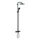 Grohe Duschsystem Tempesta 250 26672_1 Wannen-Thermostat KB Tempesta 250 matt black-1