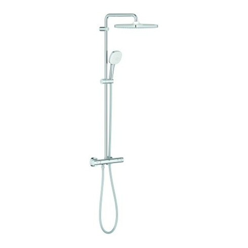 Grohe Duschsystem Tempesta 250 Cube 26689_1 Brausethermostat KB T. 250 Cube chrom