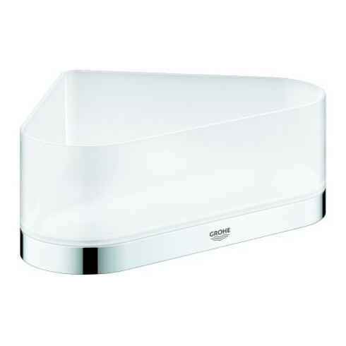 Grohe Eck-Glasablage Selection chrom, mit Halterung
