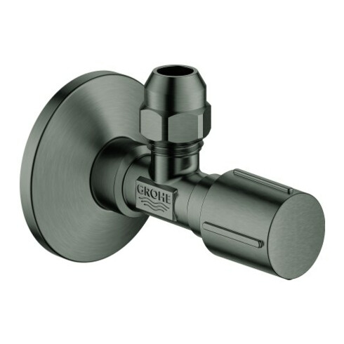 Grohe Eckventil 1/2", hard graphite gebürstet