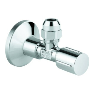 Grohe Eckventil 1/2", selbstdicht. Anschl.-G., chrom