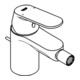 Grohe Einhand-Bidetbatterie COSMOPOLITAN EUROSMART DN 15 chrom-4