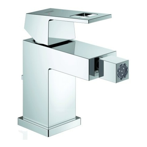 Grohe Bidet-Einhebelmischer Eurocube 1/2", mit Ablaufgarnitur, chrom