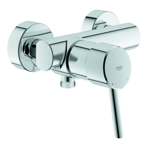 Grohe Brause-Einhebelmischer Concetto chrom, Wandmontage