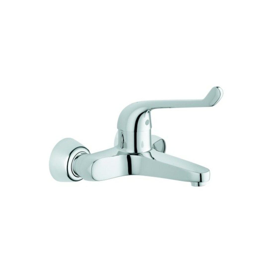 Grohe Einhand-Sicherheitsmischbatterie für Waschtisch Euroeco Special chrom, Ausladung 20,4cm