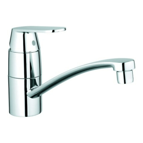 Grohe Spültisch-Einhebelmischer Eurosmart Cosmopolitan chrom, flacher, schwenkbarer Rohrauslauf