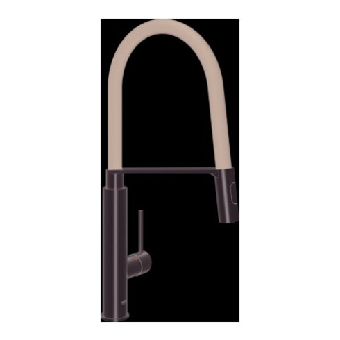 Grohe Mitigeur évier Concetto supersteel, douchette extractible professionnelle