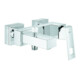 Grohe Mitigeur monocommande baignoire Eurocube chrome, montage mural-1