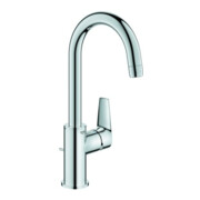 Grohe Waschtisch-Einhebelmischer BauEdge 1/2", L, m Abl a KS, swb Rohrausl, ch