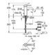 Grohe Einhand-Waschtischbatterie ESSENCE DN 15, S-Size, Zugstangen-Ablaufgarnitur 1 1/4" chrom-5