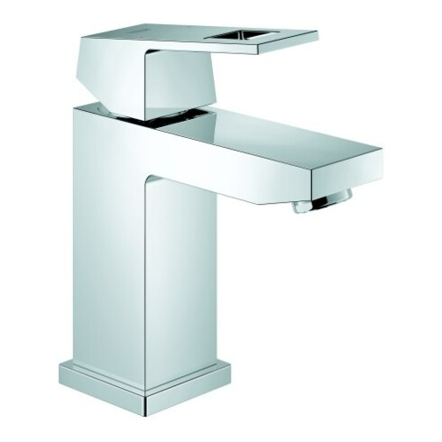 Grohe Waschtisch-Einhebelmischer Eurocube 1/2", S-Size, glatter Körper, chrom