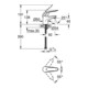Grohe Einhand-Waschtischbatterie EUROECO SPEZIAL DN 15 glatter Körper chrom-5