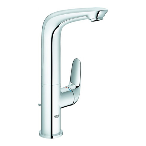 Grohe Einhand-Waschtischbatterie EUROSTYLE DN 15, L-Size, geschlossener Metall-Hebelgriff chrom